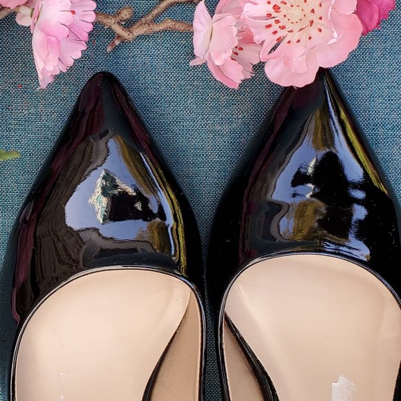 Catherine Malandrino black patent leather … - Picture 5 of 6